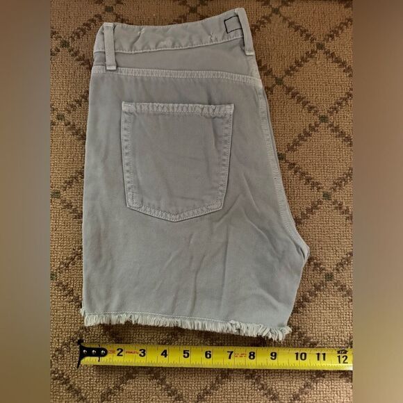 Current Elliot button fly mineral gray destroyed Scout Short NWOT 25 - Picture 7 of 11